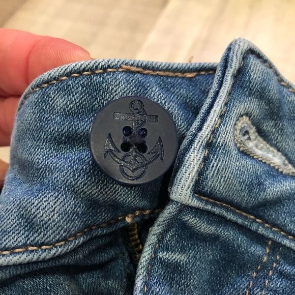 American Eagle Mini Jean Skirt High Rise size 4 - Picture 7 of 10